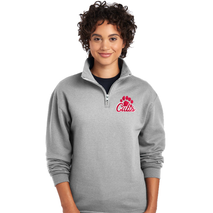 Mayfield Senior School Embroidered QuarterZip Sweatshirt - Cubs