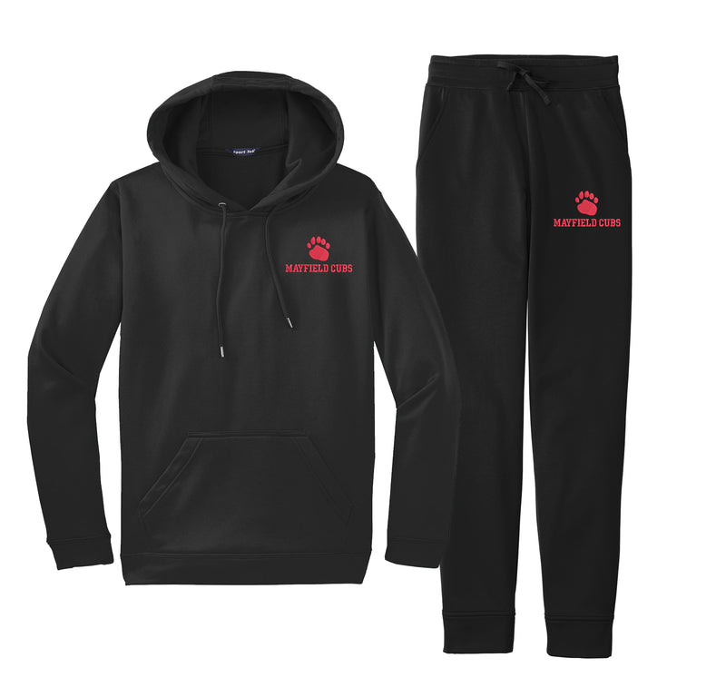 Mayfield Senior School Performance Hooded Sweatshirt and Jogger Set - MEN