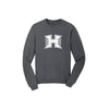 University of Hawaii Beach Washed Garment Dyed Crewneck Sweatshirt - Large Manoa H Logo