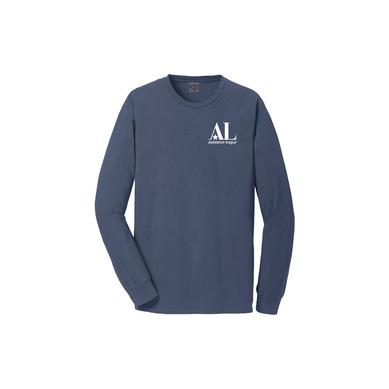 Assistance League Beach Wash Long Sleeve Tee - Left Chest Design