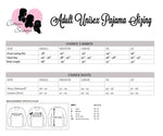 Oh Holy Night Matching Family Christmas Pajamas - ADULT SIZES ONLY