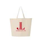Junior League of Kansas City, MO Lightweight Canvas Jumbo Tote