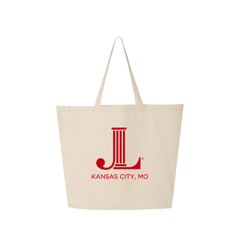 Junior League of Kansas City, MO Lightweight Canvas Jumbo Tote