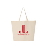 Junior League of Roanoke Valley Lightweight Canvas Jumbo Tote