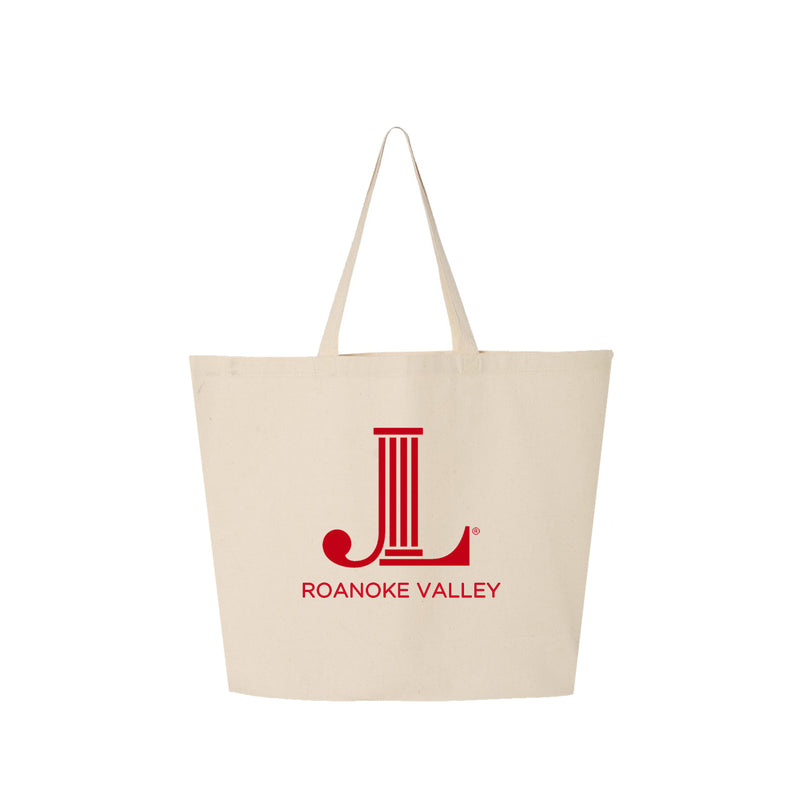 Junior League of Roanoke Valley Lightweight Canvas Jumbo Tote