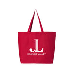 Junior League of Roanoke Valley Lightweight Canvas Jumbo Tote