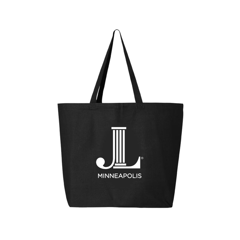 Junior League of Minneapolis Lightweight Canvas Jumbo Tote - JL Icon Minneapolis
