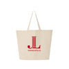 Junior League of Minneapolis Lightweight Canvas Jumbo Tote - JL Icon Minneapolis