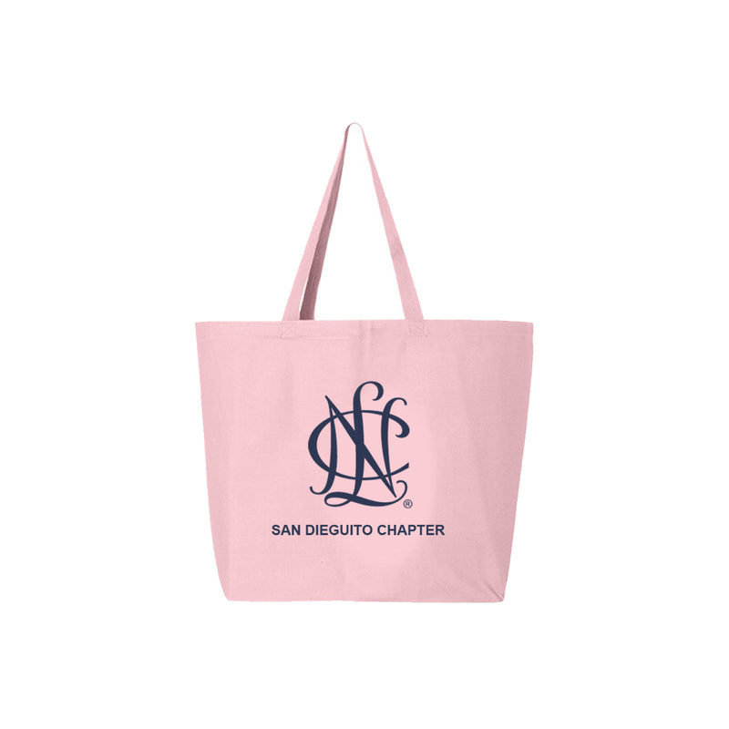 NCL San Dieguito Chapter - Canvas Jumbo Tote