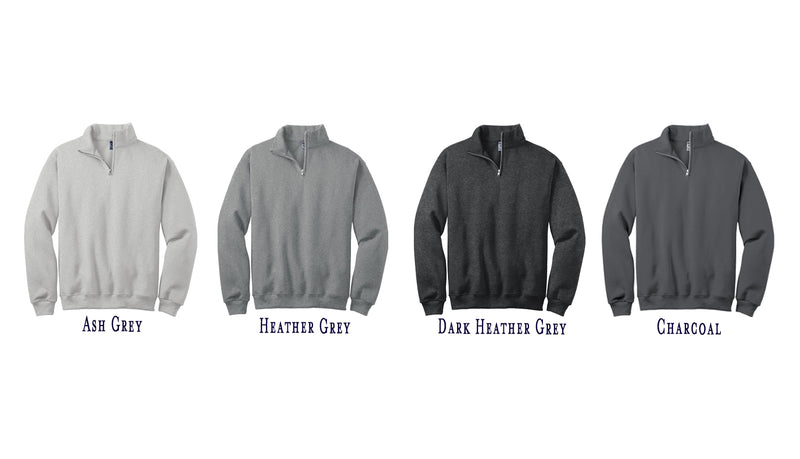 Fort Hays State University Tiger Sweatshirt - Embroidered Quarter Zip