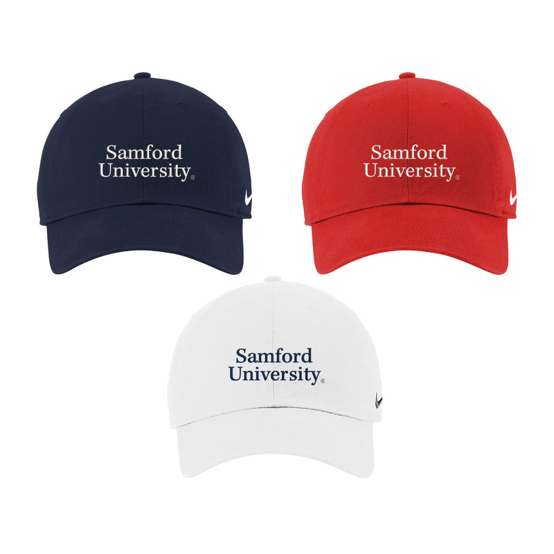 Samford Nike Heritage 86 Cap - Embroidered choice of Logo