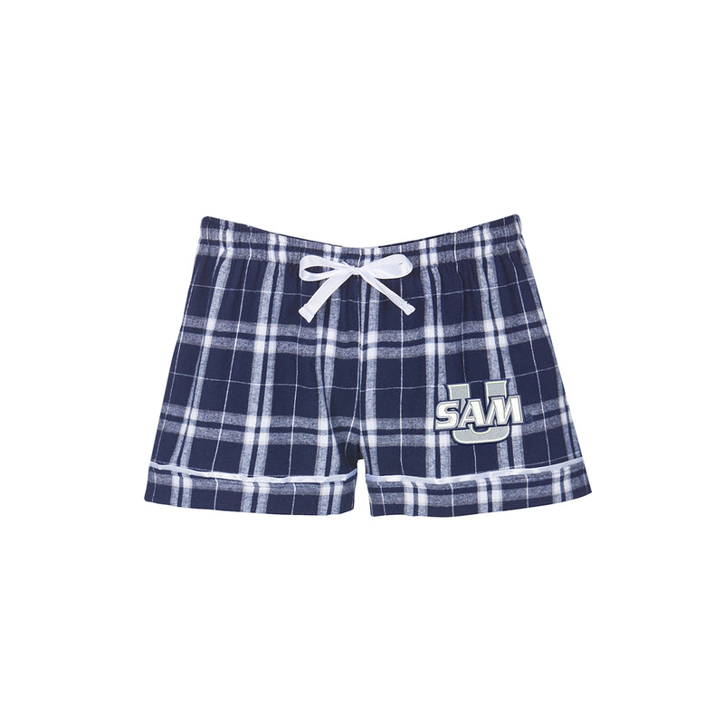 University of Samford Flannel Boxers - Ladies