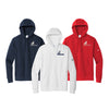 Samford University Nike Club Fleece Hooded Sweatshirt