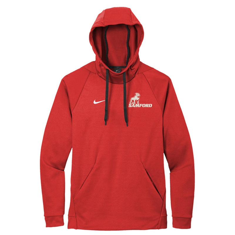 Samford University Nike Therma-FIT Hooded Fleece Pullover - Embroidered Choice of Logo