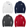 Samford University Embroidered Quarter Zip Sweatshirt