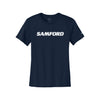 Samford University Ladies Swoosh Sleeve rLegend Tee