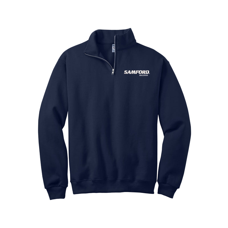 Samford Sport Specific Quarter Zip Sweatshirt - Choice of Sport - Navy