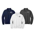 Samford University Embroidered Quarter Zip Sweatshirt