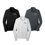 Samford University Nike Ladies Long Sleeve Dri-FIT Stretch Tech Polo