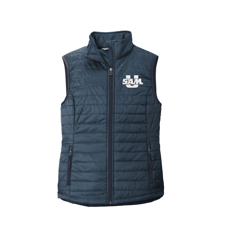 Samford University Puffer Vest - Embroidered Choice of Logo