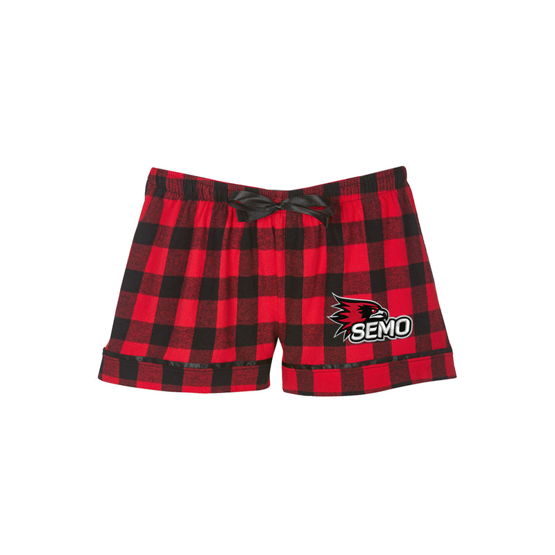 Southeastern Missouri State University Flannel Boxers - Ladies