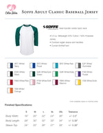 St. Paul the Apostle Baseball Tee - CAMPOUT TOTALLY 80's