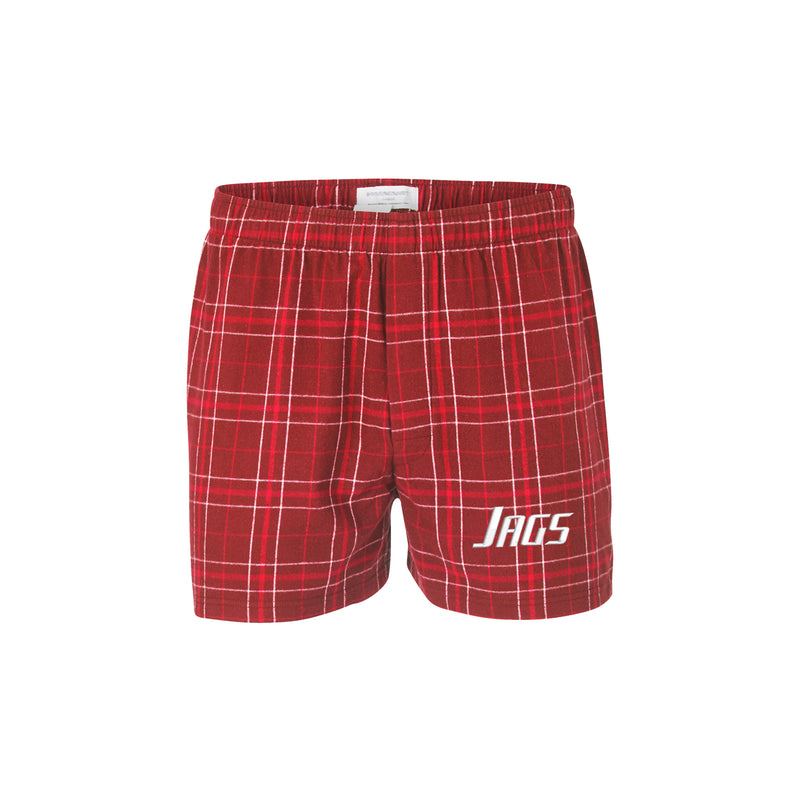University of South Alabama Flannel Boxers - Men's Pajama Bottoms - JAGS Logo