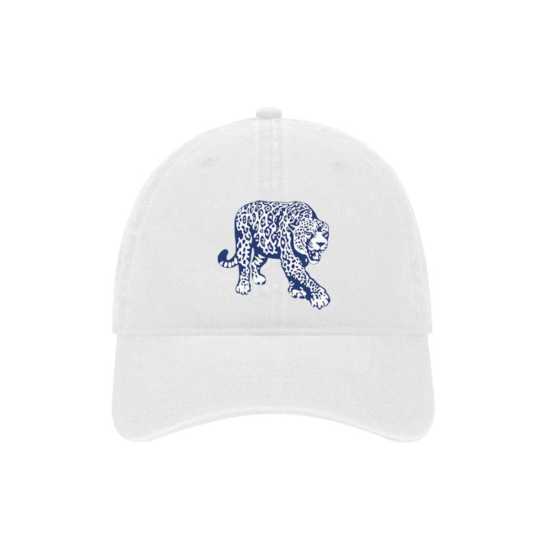 University of South Alabama Cotton Beach Washed Hat - Vintage Jaguar Logo