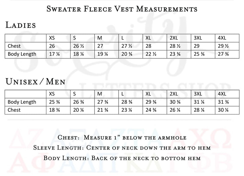 Assistance League Sweater Vest - Ladies & Mens