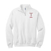 Troy Power T Sport Specific Quarter Zip Sweatshirt - Choice of Sport - White