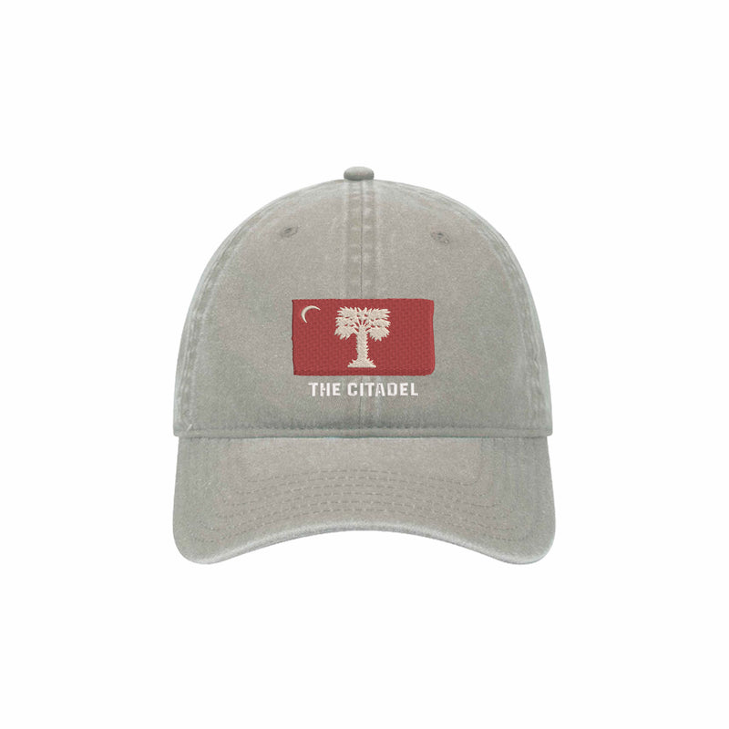 The Citadel Big Red Beach Washed Hat