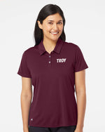 Troy University Adidas Women's Performance Polo