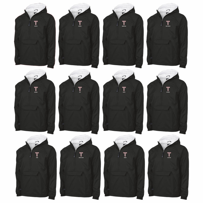 Troy Power T Athletics Lined Windbreaker - Choice of Sport - Black