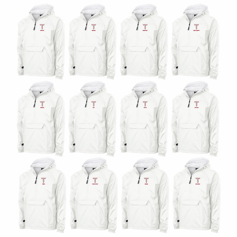 Troy Power T Athletics Lined Windbreaker - Choice of Sport - White