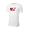 Troy University Sports Performance Short Sleeve T-Shirt - Choice of Sport - White