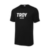 Troy University Sports Performance Short Sleeve T-Shirt - Choice of Sport - Black