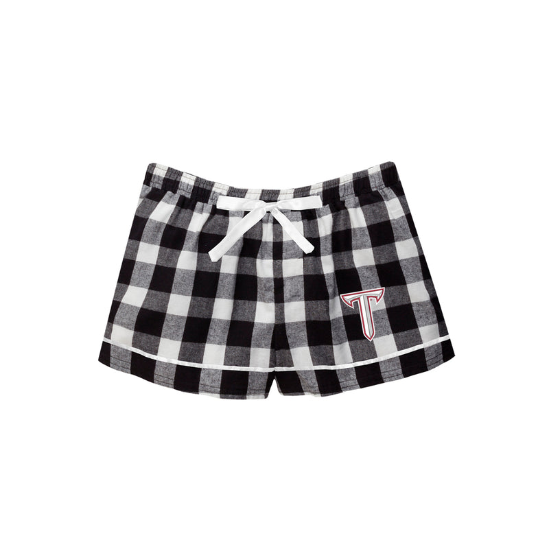 Troy University Flannel Boxers - Ladies