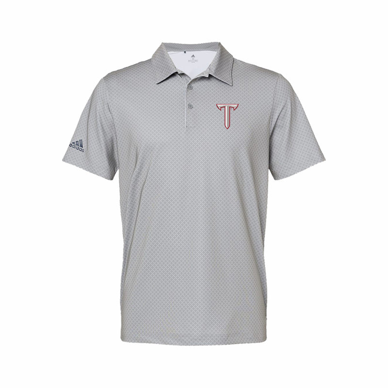 Troy University Adidas Diamond Dot Polo - Power T