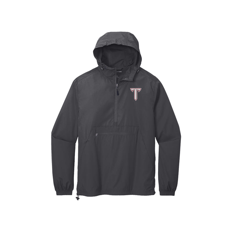 Troy University Lightweight Windbreaker Pullover