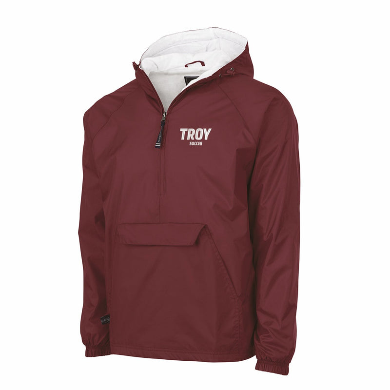 Troy Athletics Lined Windbreaker - Choice of Sport - Cardinal