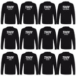 Troy Sports Adidas Lightweight Hooded Sweatshirt - Choice of Sport - Black