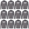 Troy Sports Adidas Lightweight Hooded Sweatshirt - Choice of Sport - Grey