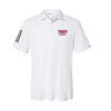 Troy University Sport Specific Adidas Floating 3-Stripes Polo - Choice of Sport - White