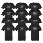 Troy Sport Specific Adidas Sport Tshirt - Choice of Sport - Black