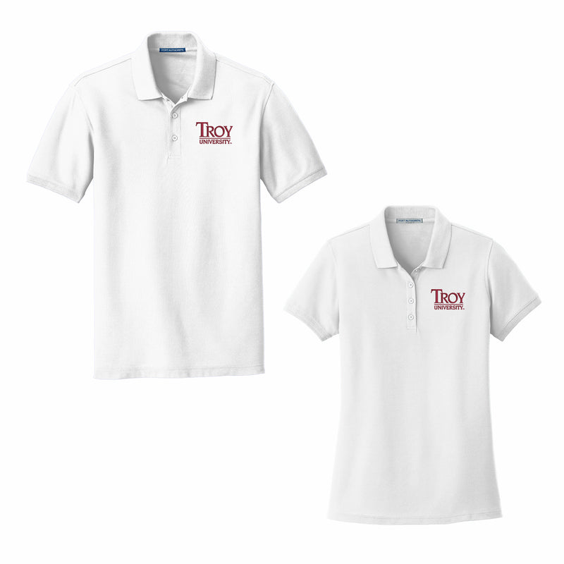 Troy University Classic Cotton Pique Polo