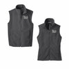 Troy University Fleece Vest - Iron Grey