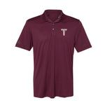 Troy University Adidas Performance Polo - Embroidered Choice of Logo