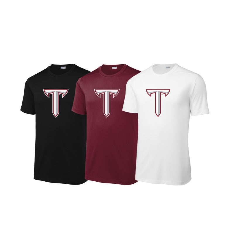 Troy University Power T Short Sleeve Performance Tee