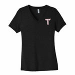 Troy University Power T V-Neck T-shirt - Black