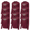 Troy University Sports Performance Long Sleeve T-Shirt - Choice of Sport - Cardinal